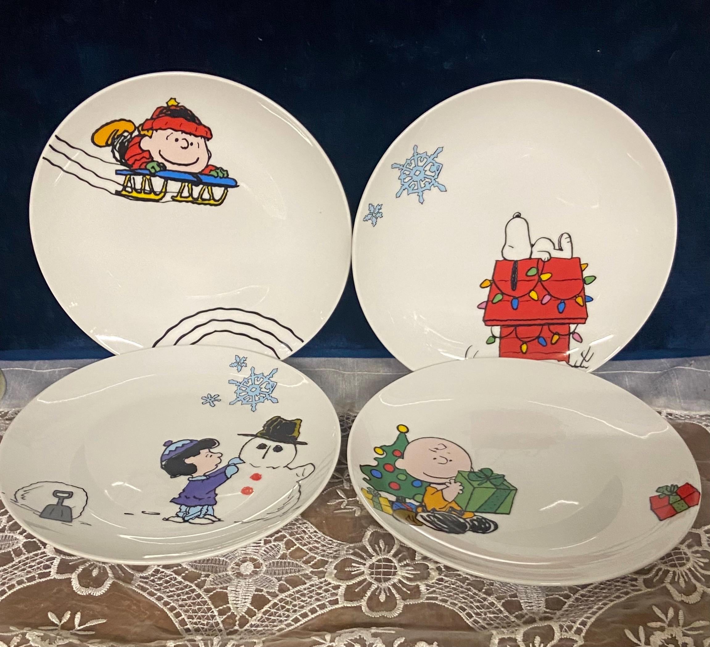 Vintage Peanuts Plates - Etsy