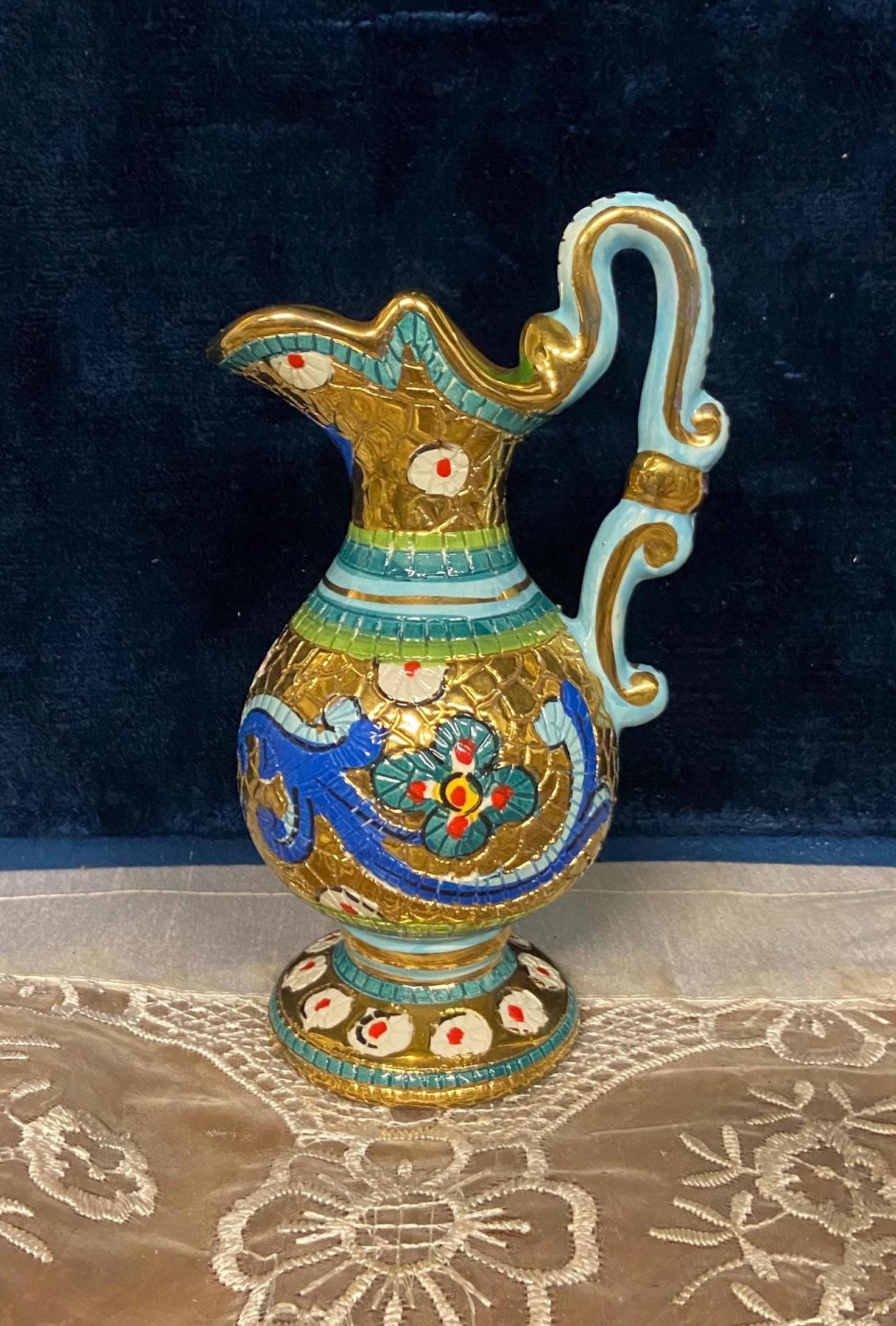 Deruta Vintage Vase - Etsy