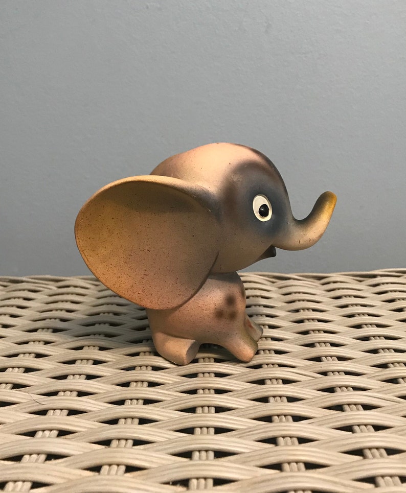 Mid Century National Potteries of Cleveland Co NAPCO Big Ears Elephant Figurine