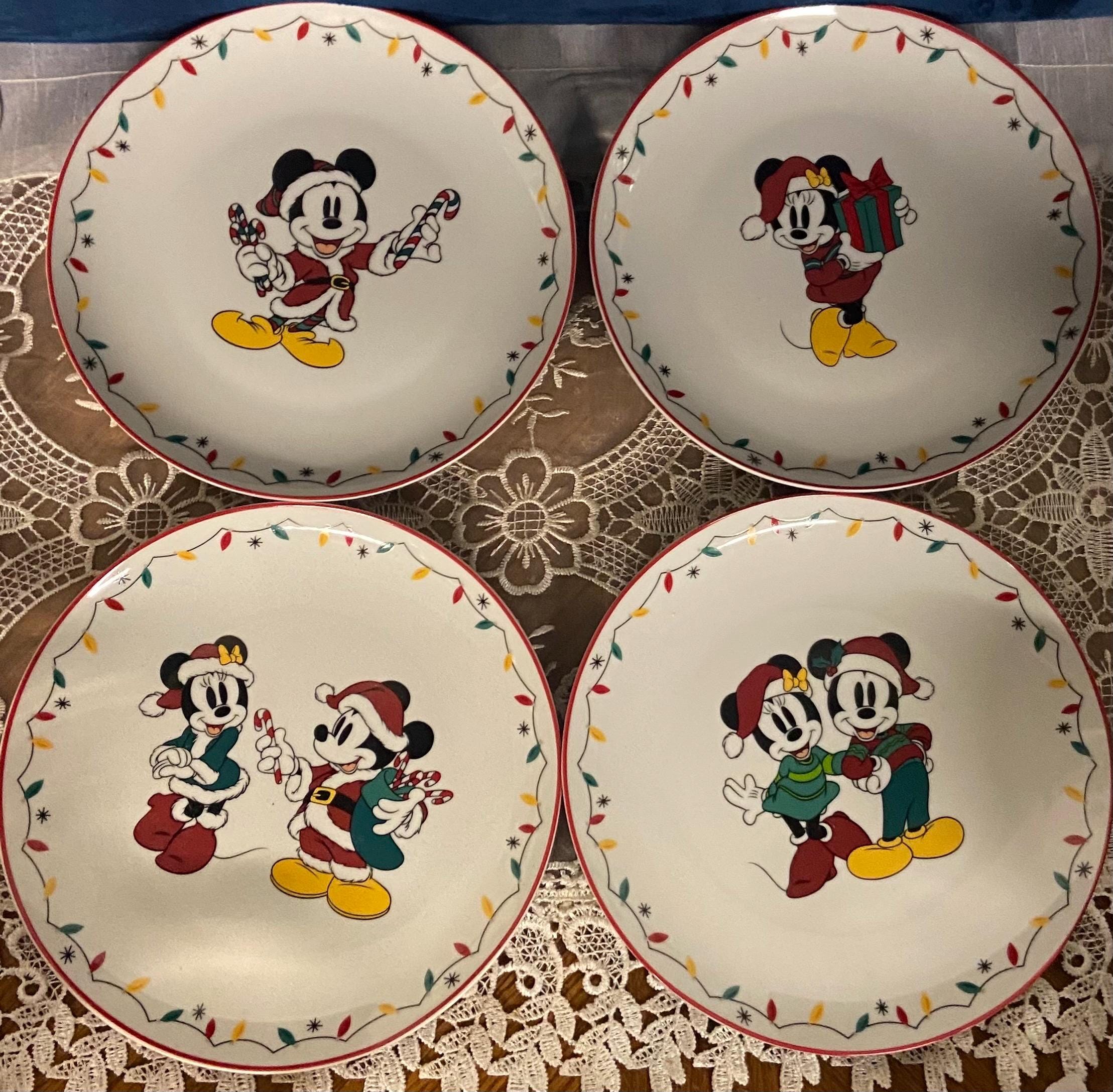 Mickey Mouse Dinner Plates