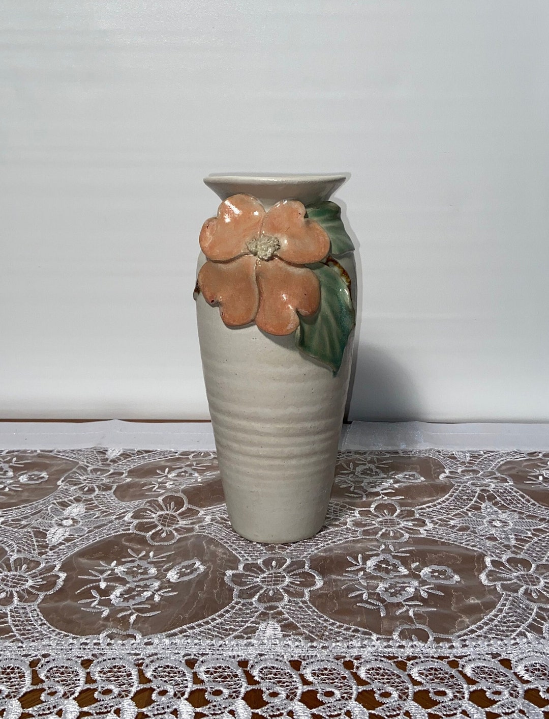 Jana Kozon Kausalik Studios Art Pottery Floral Vase Signed Etsy