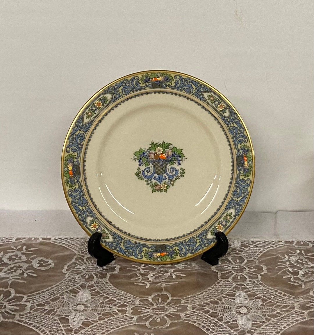 Lenox Autumn Salad Plate Newer Gold Backstamp Etsy