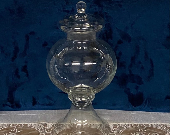 Large Apothecary Jar Etsy