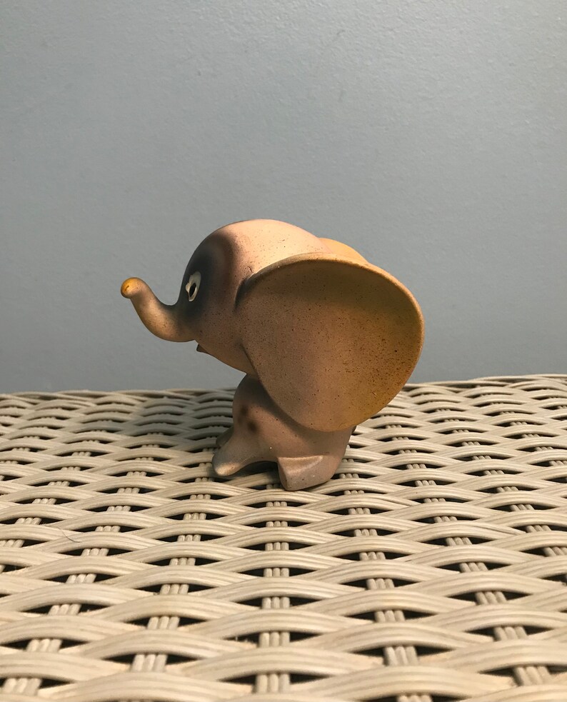 Mid Century National Potteries of Cleveland Co NAPCO Big Ears Elephant Figurine