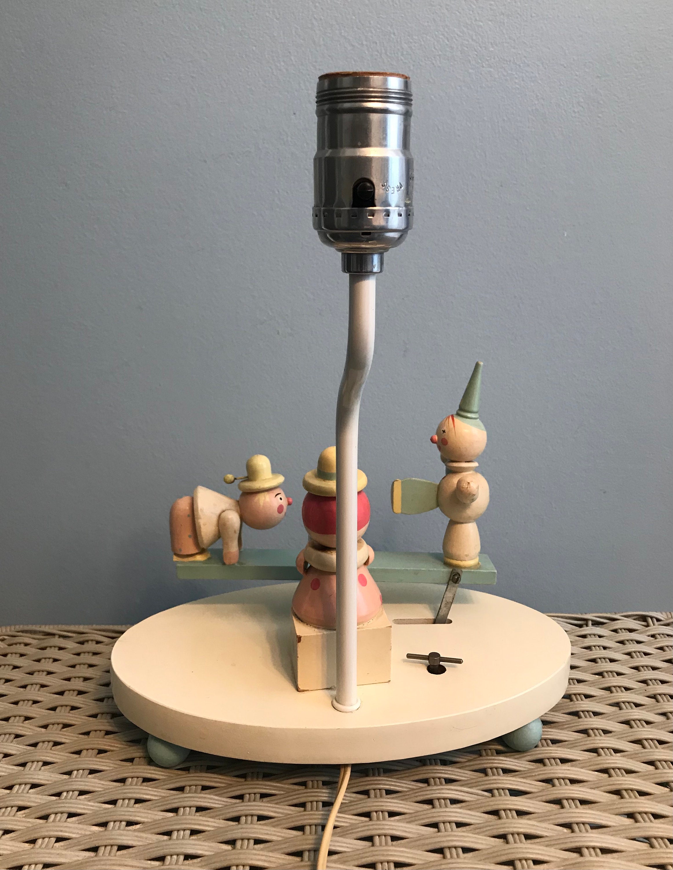 Nursery Plastics Inc IRMI Nursery Lamp With Music Box & Moving Etsy