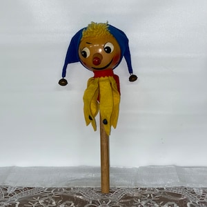 Marionette Jester From Czechmarionettes Traditional Hand Carved