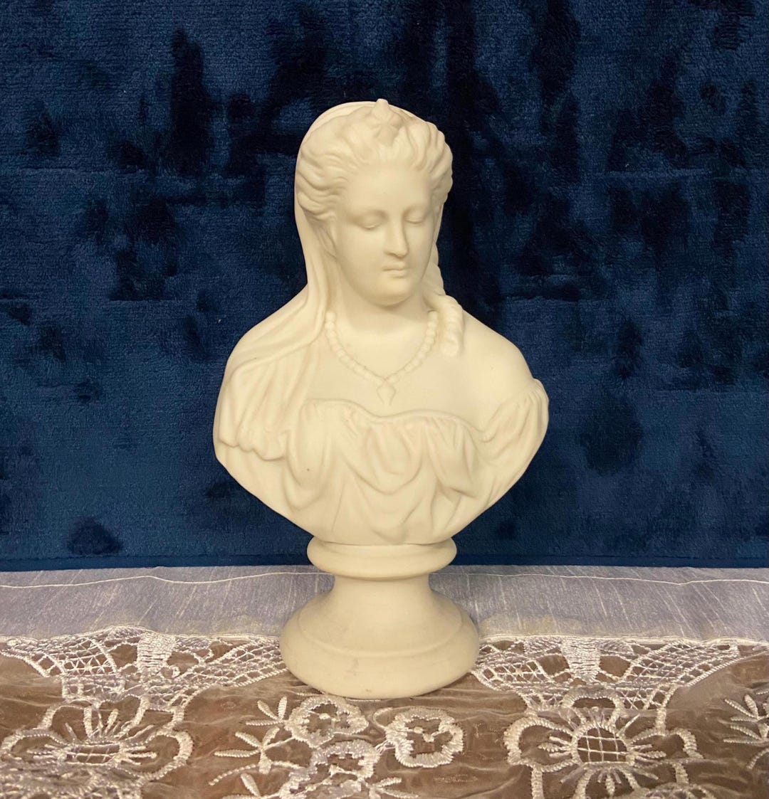 J&T BEVINGTON PARIANWARE White Juliet Bust Made in England - Etsy