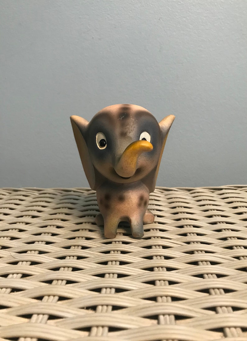 Mid Century National Potteries of Cleveland Co NAPCO Big Ears Elephant Figurine