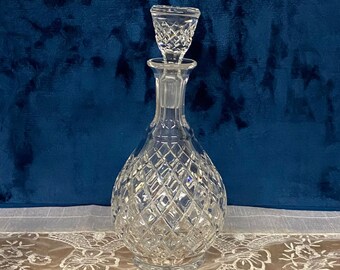 Crystal Decanter & Stopper