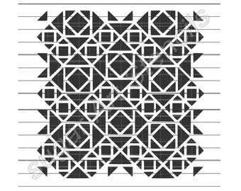 geometric stencil etsy
