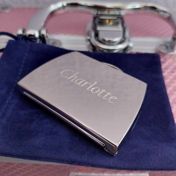 Personalised Handbag Mirror lovely Bridesmaid's Gift,