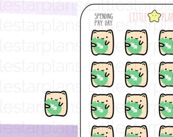 Neku - Spending or Pay Day Planner Stickers