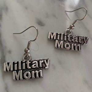 Military Mom Earrings