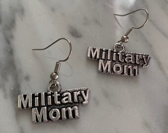 Military Mom Earrings