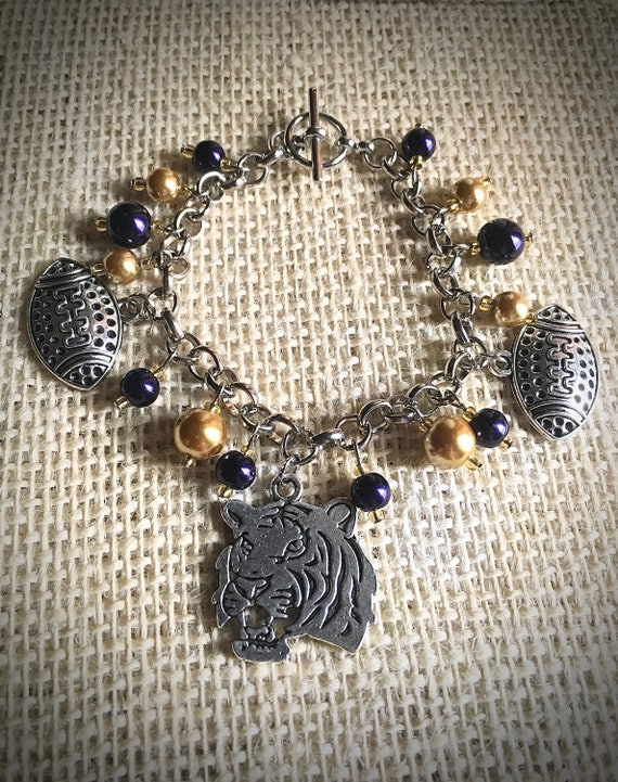 Charms for Bracelets and Necklaces Football Charm