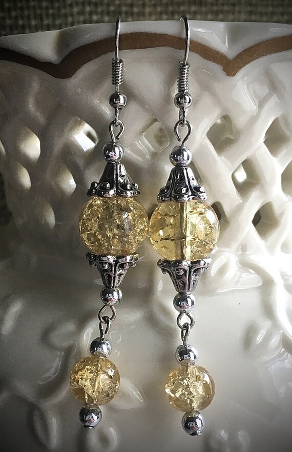 琥珀ビーズネックレスセット - Etsy 日本