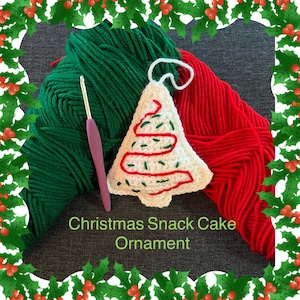 Weihnachtsbaum Snack Baum, Gehäkelter Weihnachtsbaum, Weihnachtsornamente