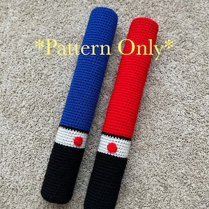 PATTERN: Crochet Lightsaber toy, imaginative play, PDF Digital Download, Amigurumi pattern