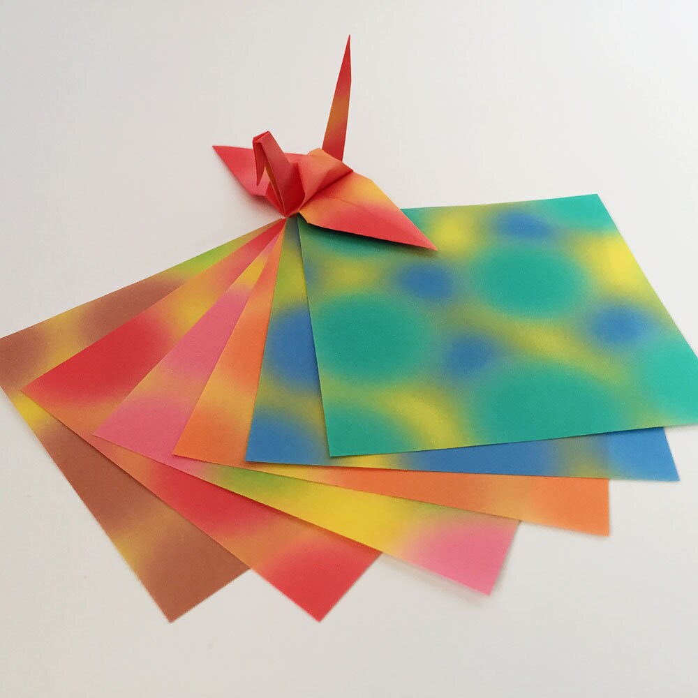 Origami Paper Sheets Gradation Paper 'dream' 150 Etsy
