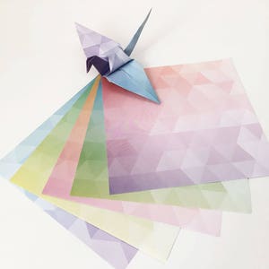 Japanese Aizomeshi Origami Paper Washi/chiyogami Fans Indigo Dyed