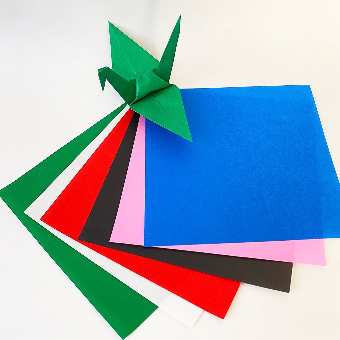 PICK A COLOR Solid Color Origami Papers 80 Sheets // for Etsy