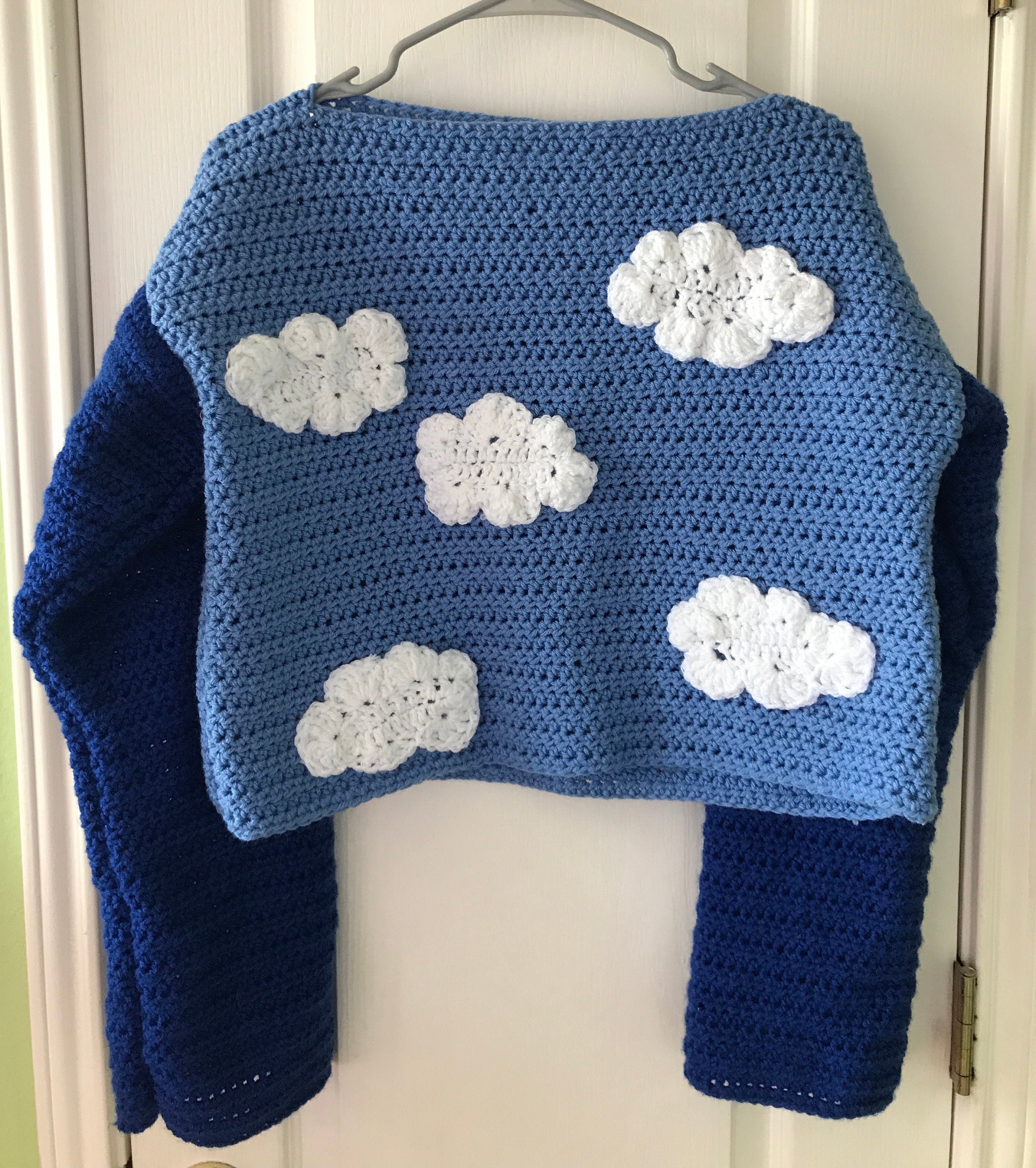 Cropped Cardigan Custom Crochet Kleding Gender-neutrale kleding volwassenen Sweaters 
