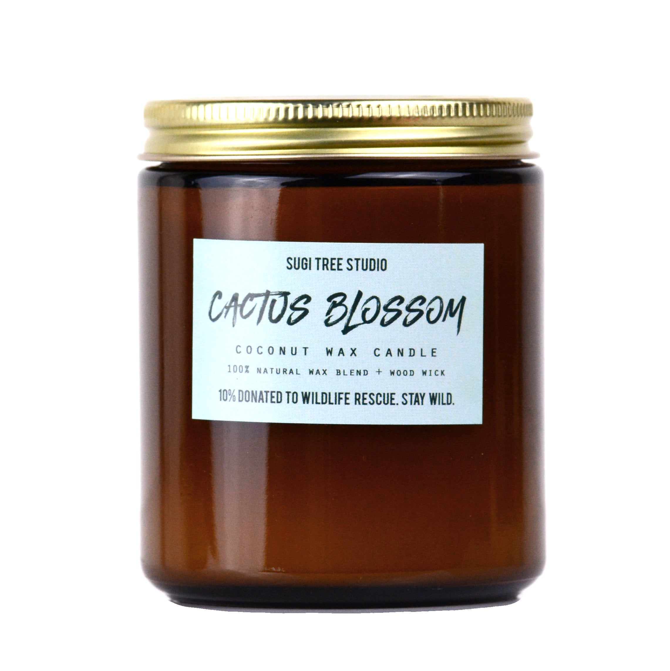 No. 03: Cactus Blossom Wood Wick Candle 