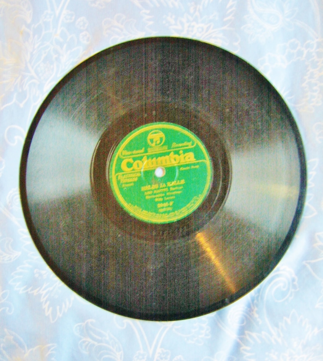 Vintage Finnish 78 RPM Record Etsy