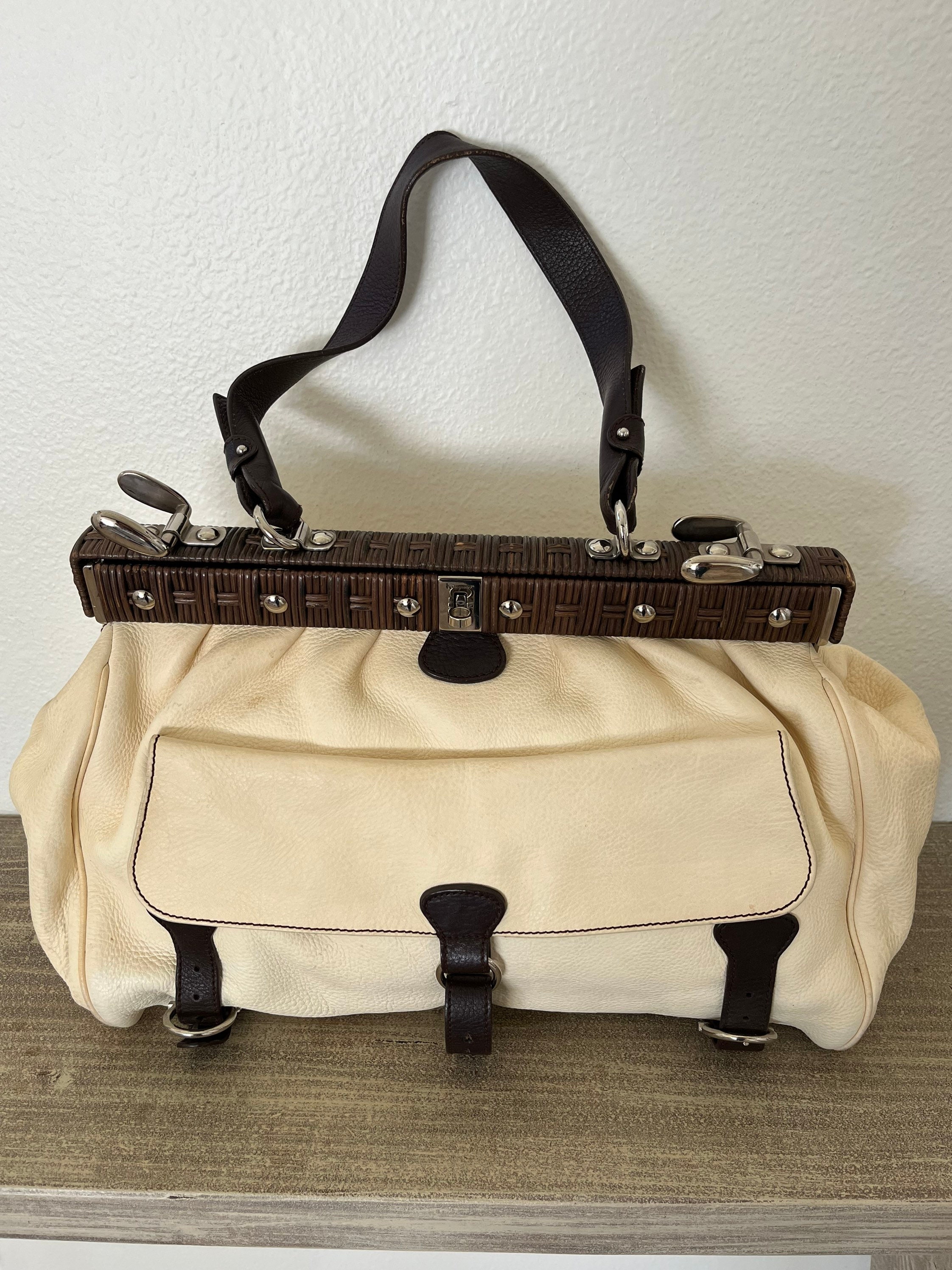 Salvatore ferragamo deals straw bag