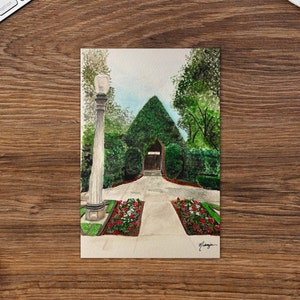 Toluca Lake Secret Garden Greeting Card