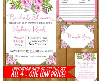 lavender and gold bridal shower invitation gold bridal etsy