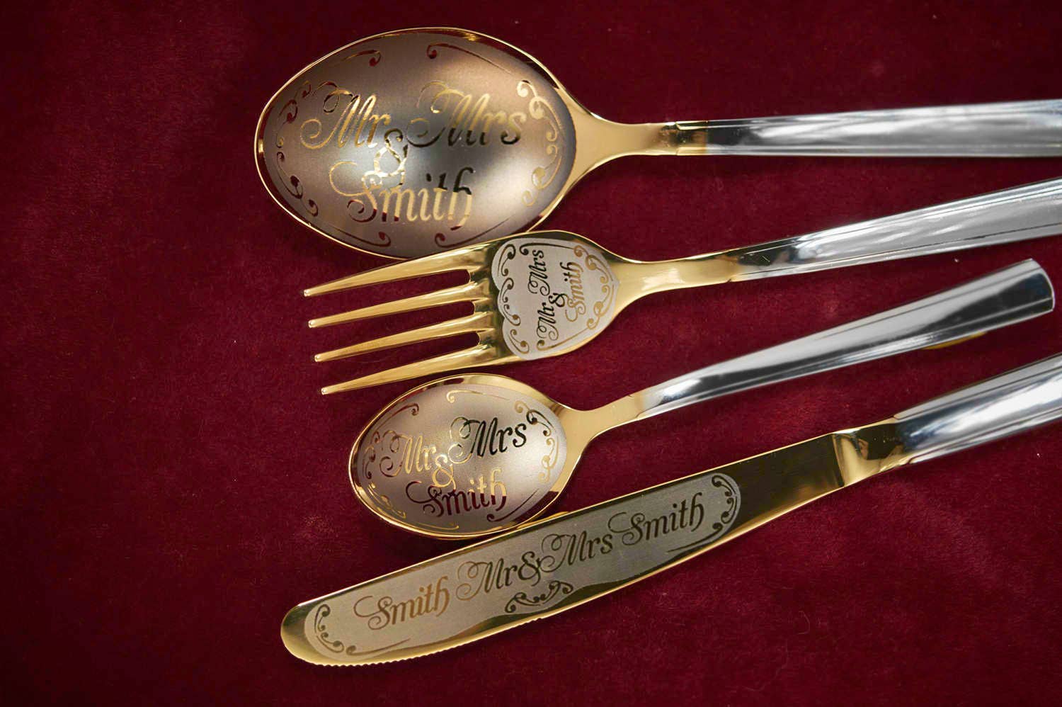 Personalized cutlery set Christmas gift Personalized knife Etsy