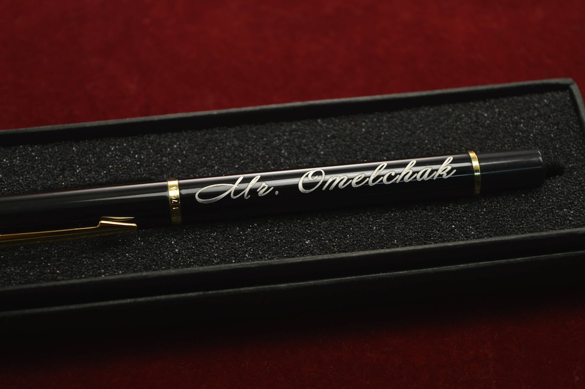 Personalised Pen Engraved Pen Great Graduation Gift Wedding Etsy