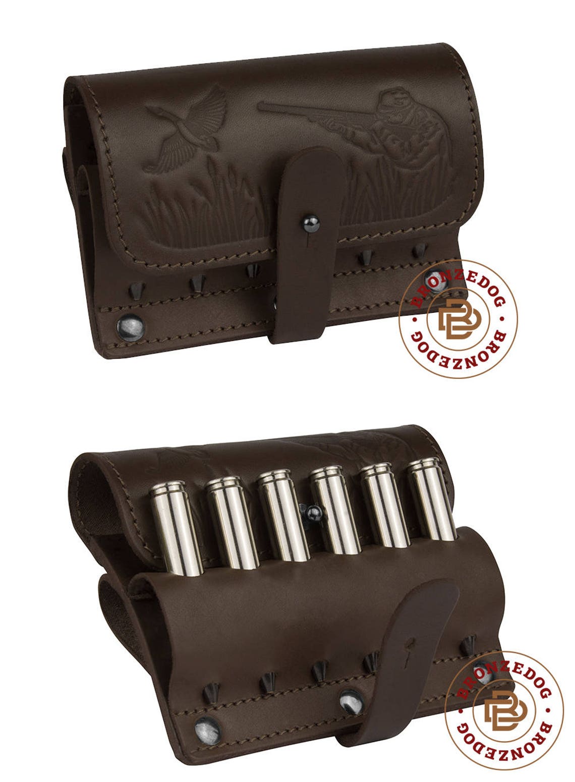 Leather Cartridge Holder Leather Belt Cartridge Holder Etsy