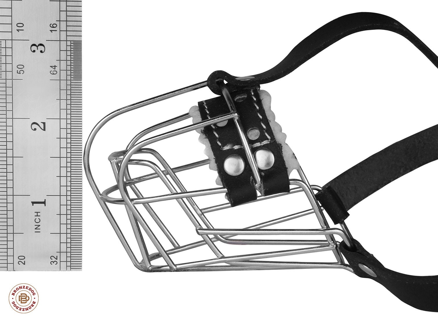 Dog Muzzle Jack Russell Terrier Metal Leather Adjustable Etsy