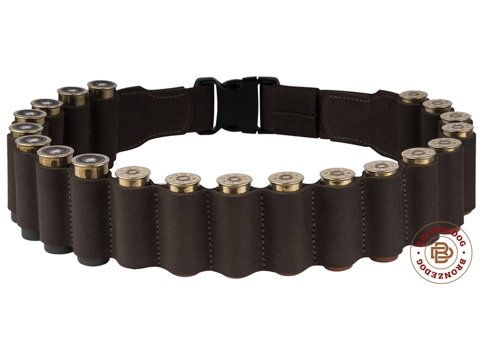 Shotgun Shell Belt Pouch 12 ga Leather Bandolier Cartridge Etsy