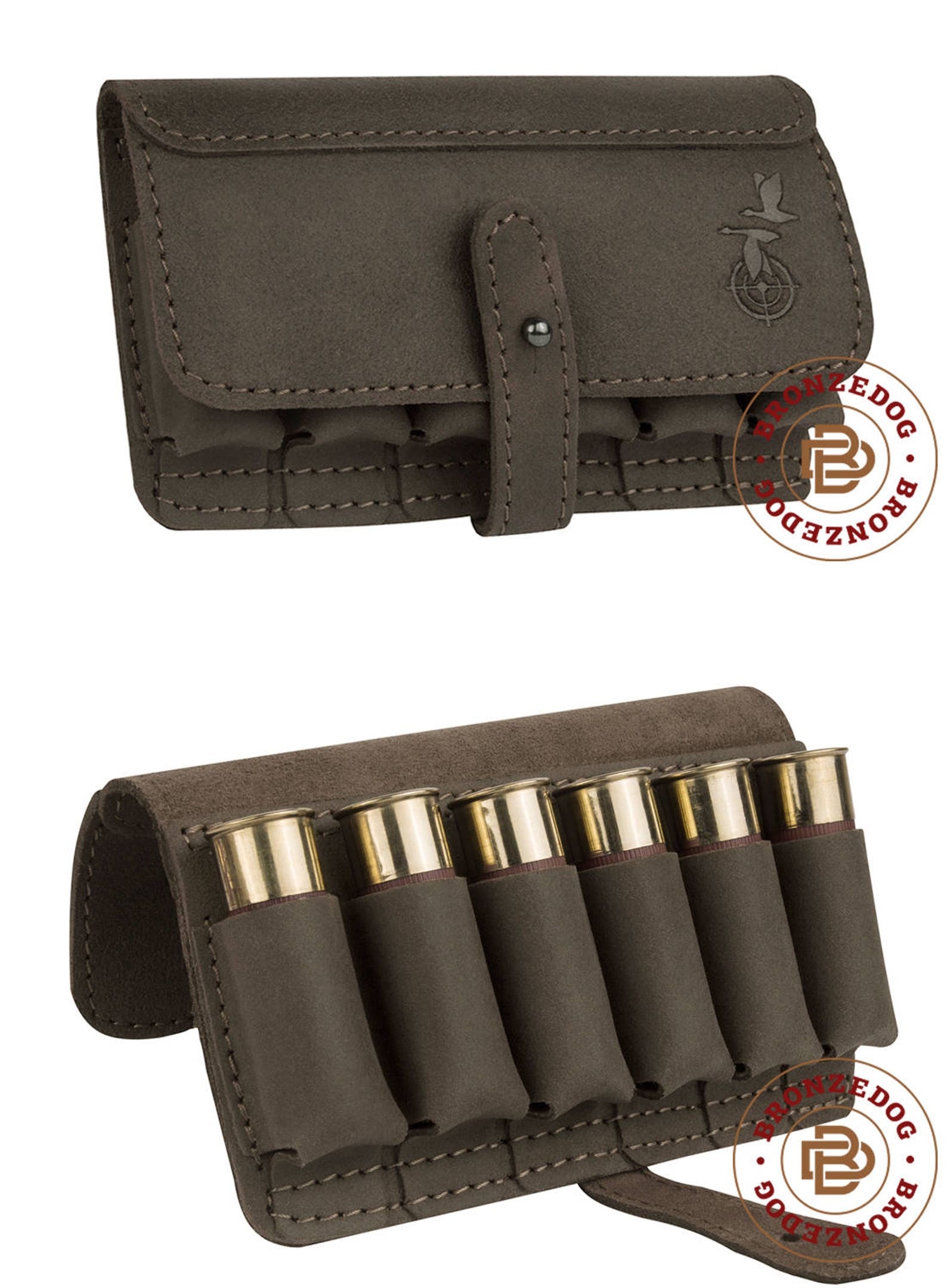 Leather Belt Cartridge Holder Handmade Shell Pouch Shotgun Etsy