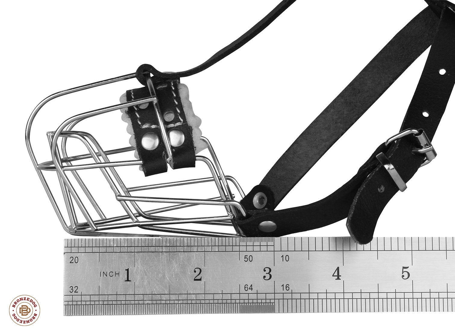 Dog Muzzle Jack Russell Terrier Metal Leather Adjustable Etsy