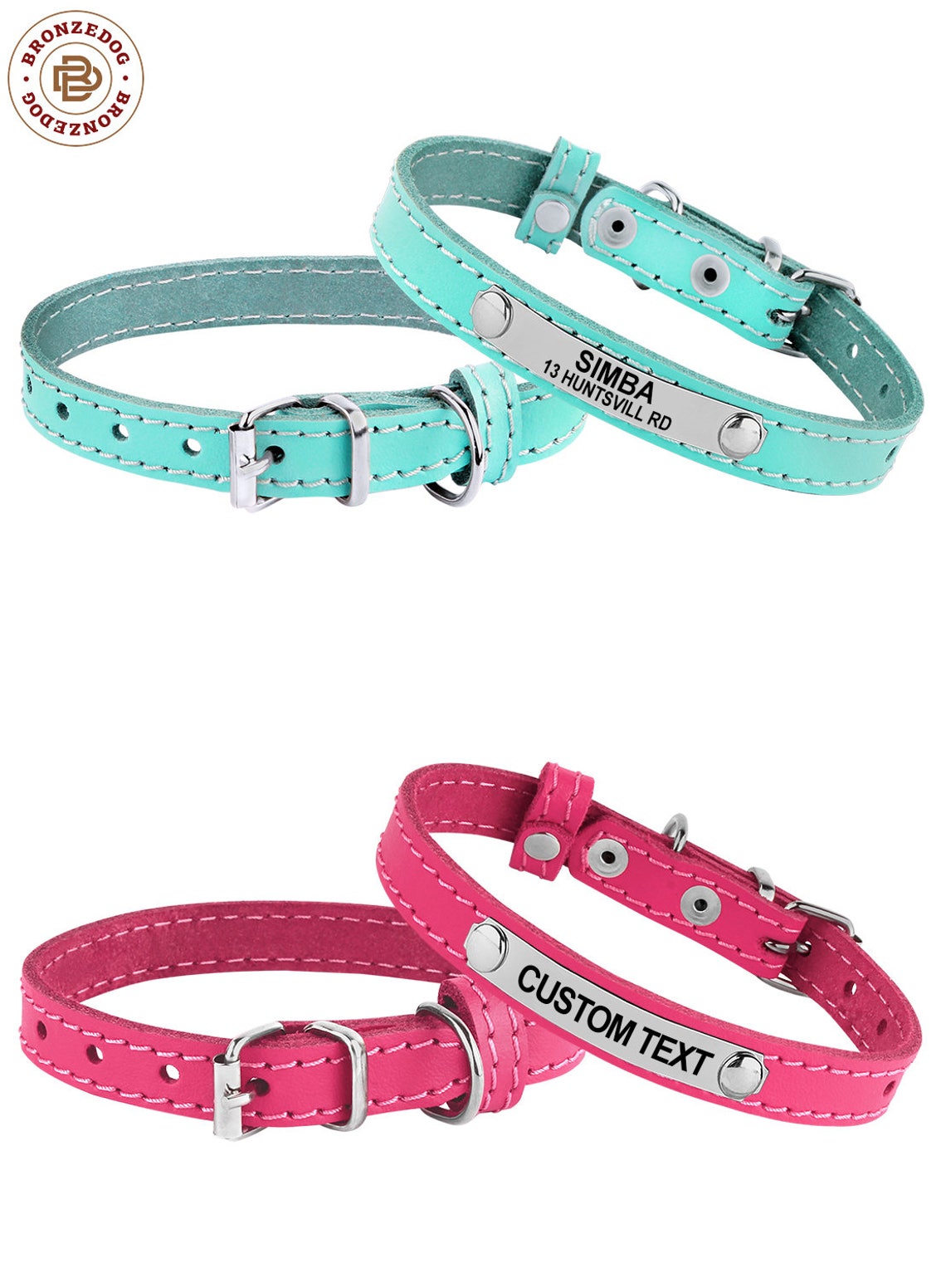 Custom Cat Collar Personalized Cat Collar Kitten Collar Etsy