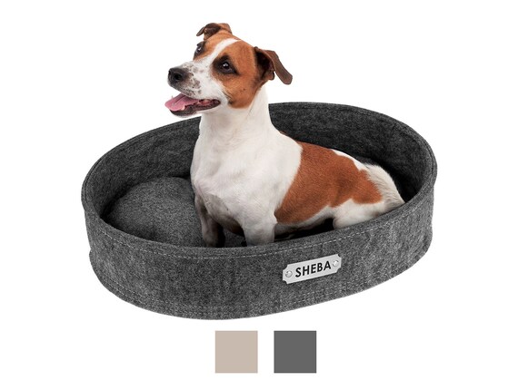 Pet Bed Personalized Puppy Bed Modern Dog Bed Cozy Dog Etsy