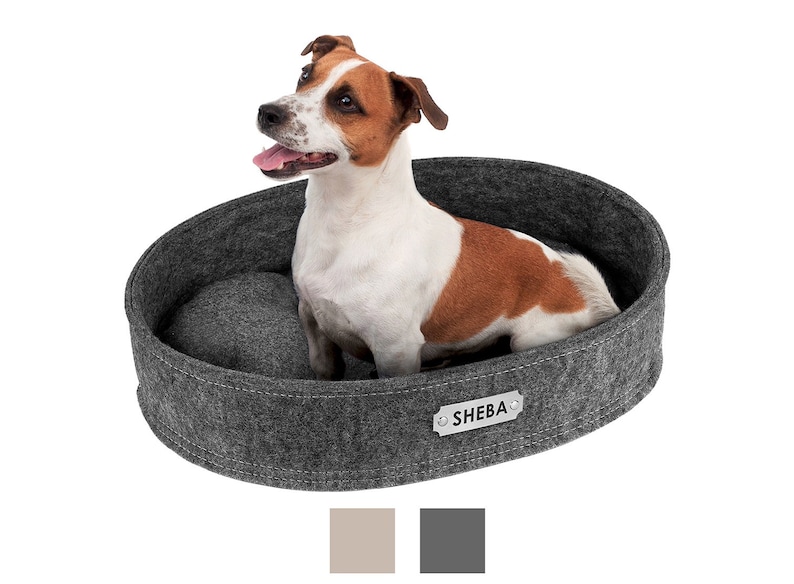 Pet Bed Personalized Puppy Bed Modern Dog Bed Cozy Dog Etsy