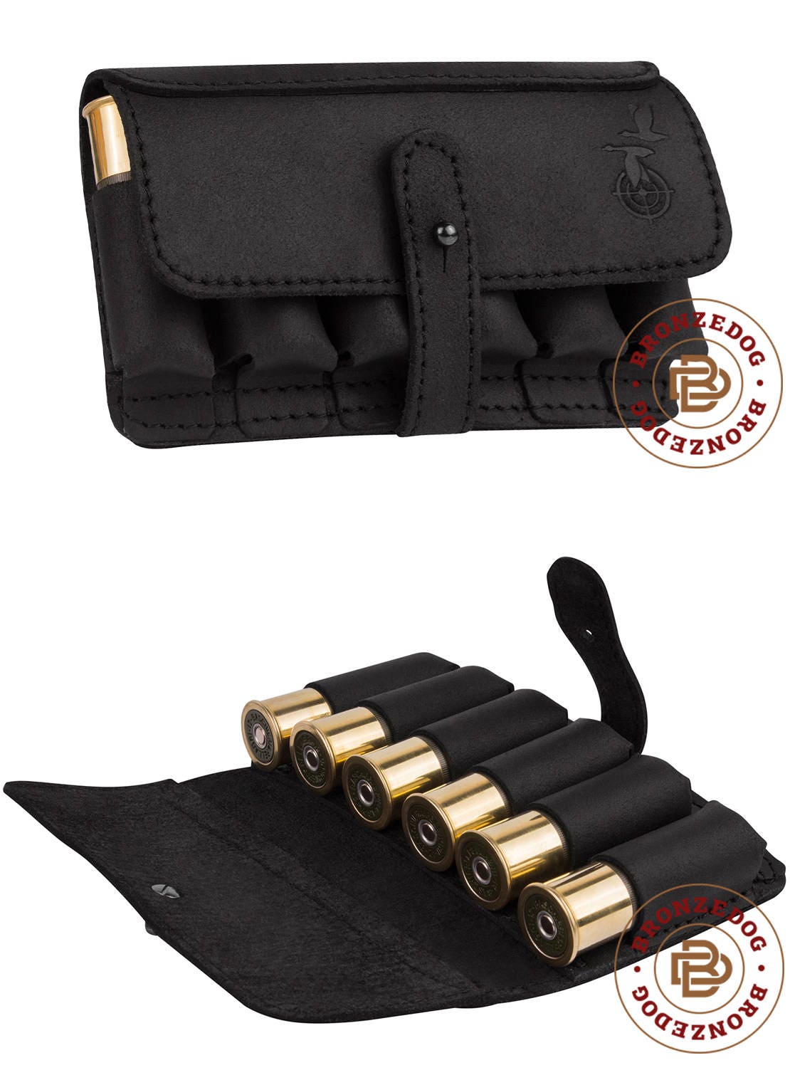 Leather Belt Cartridge Holder Handmade Shell Pouch Shotgun Etsy