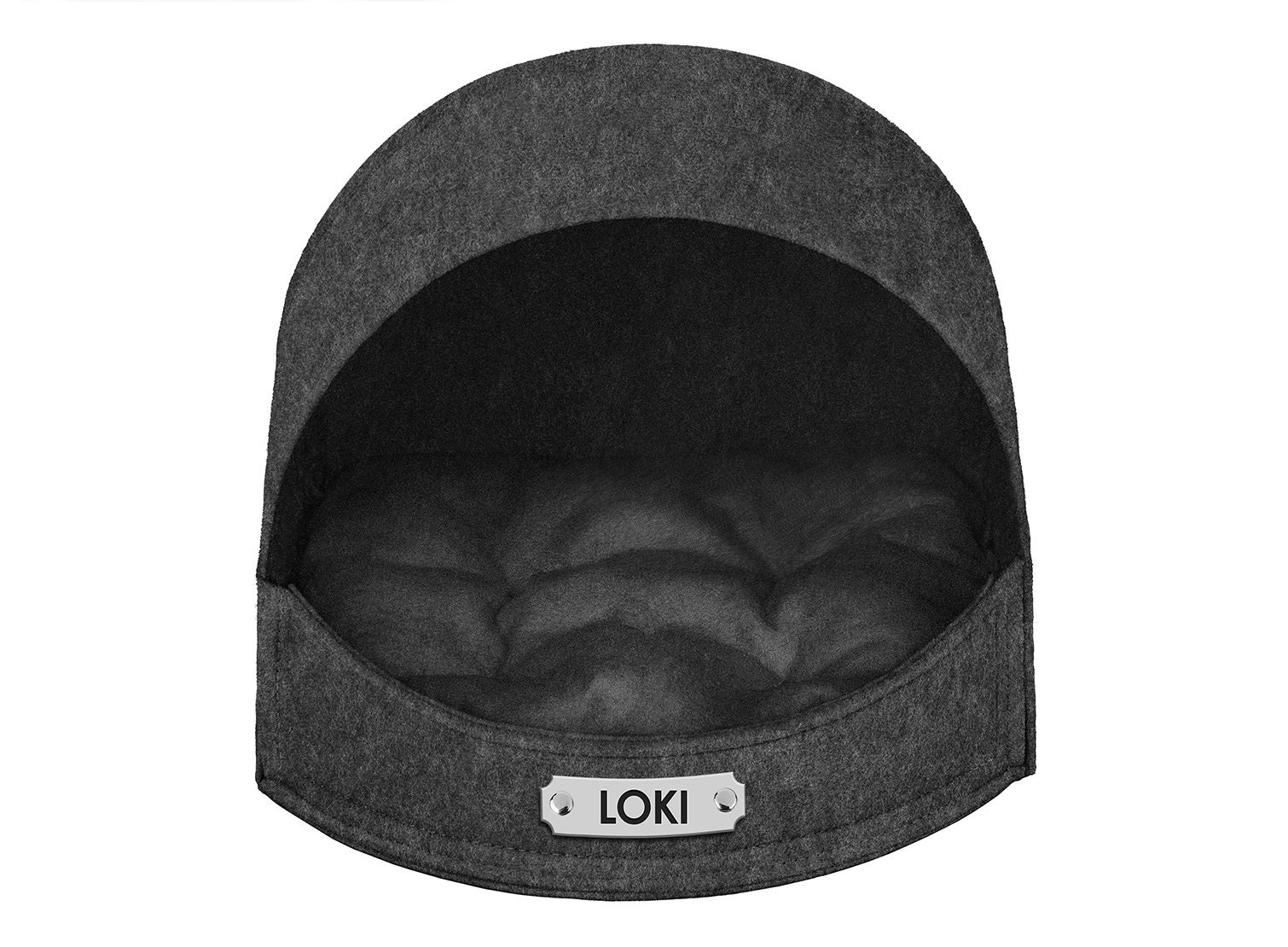 Cozy Pet House With Removable Mat Wool Cat Bed Personalized Etsy