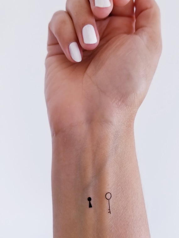 12 Key and Lock Icons | Key tattoo designs, Key tattoo, Small key tattoos