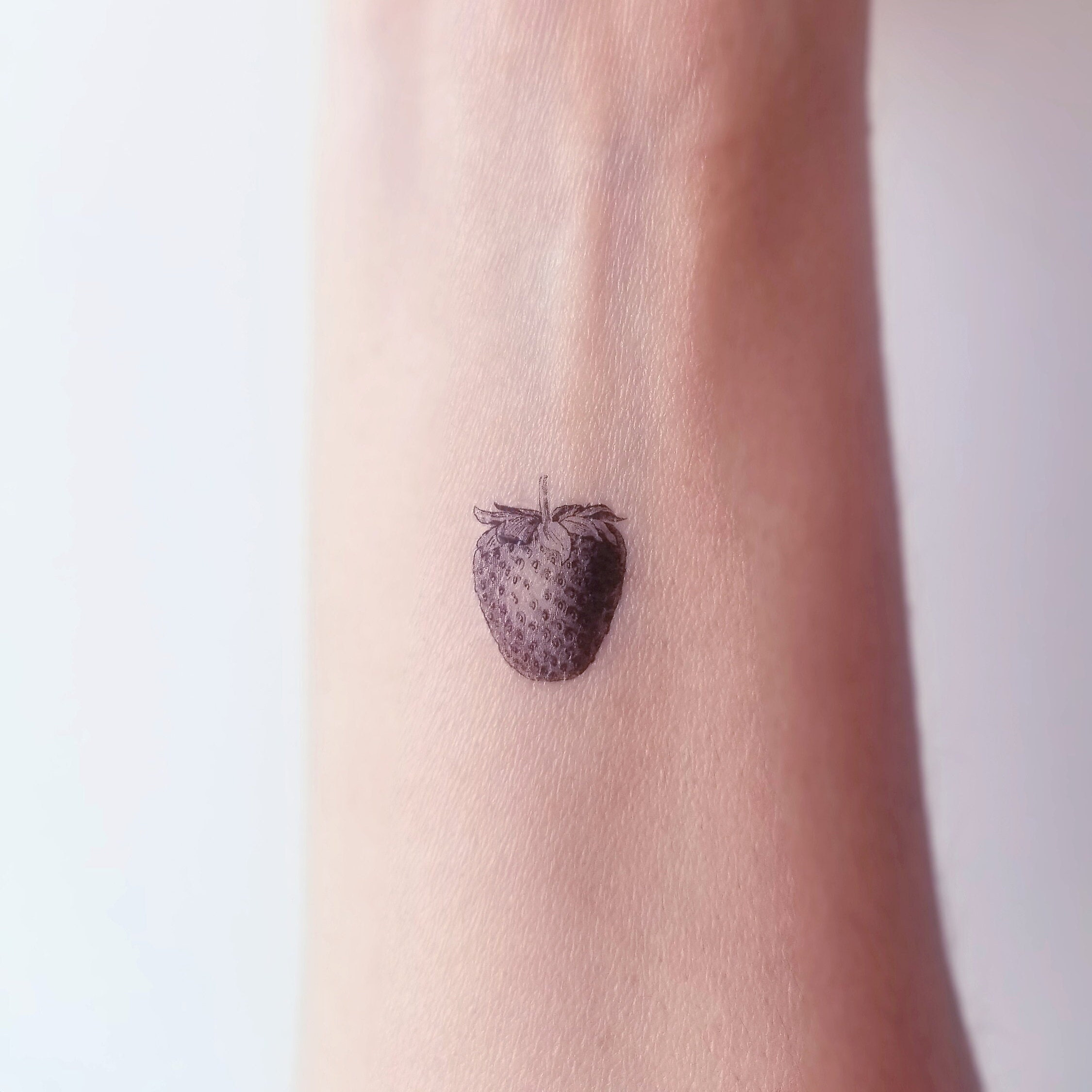 Be Your Tattoo - Cute little strawberry 🌿🍓 | Facebook