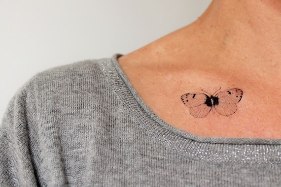 beautiful 3D butterfly temporary tattoo Fake Jewelry Tattoos