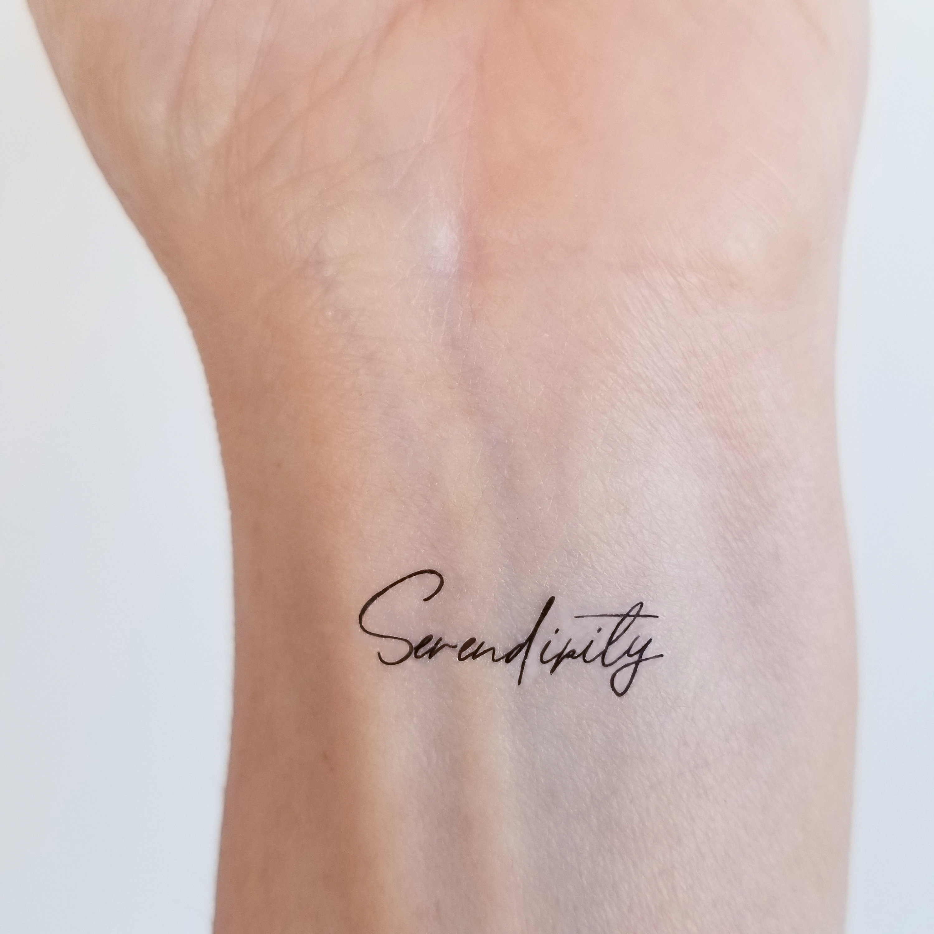 Serendipity Word Temporary Tattoo set of 4 - Etsy Denmark