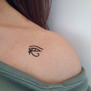 eye of Horus temporary tattoo (set of 4)