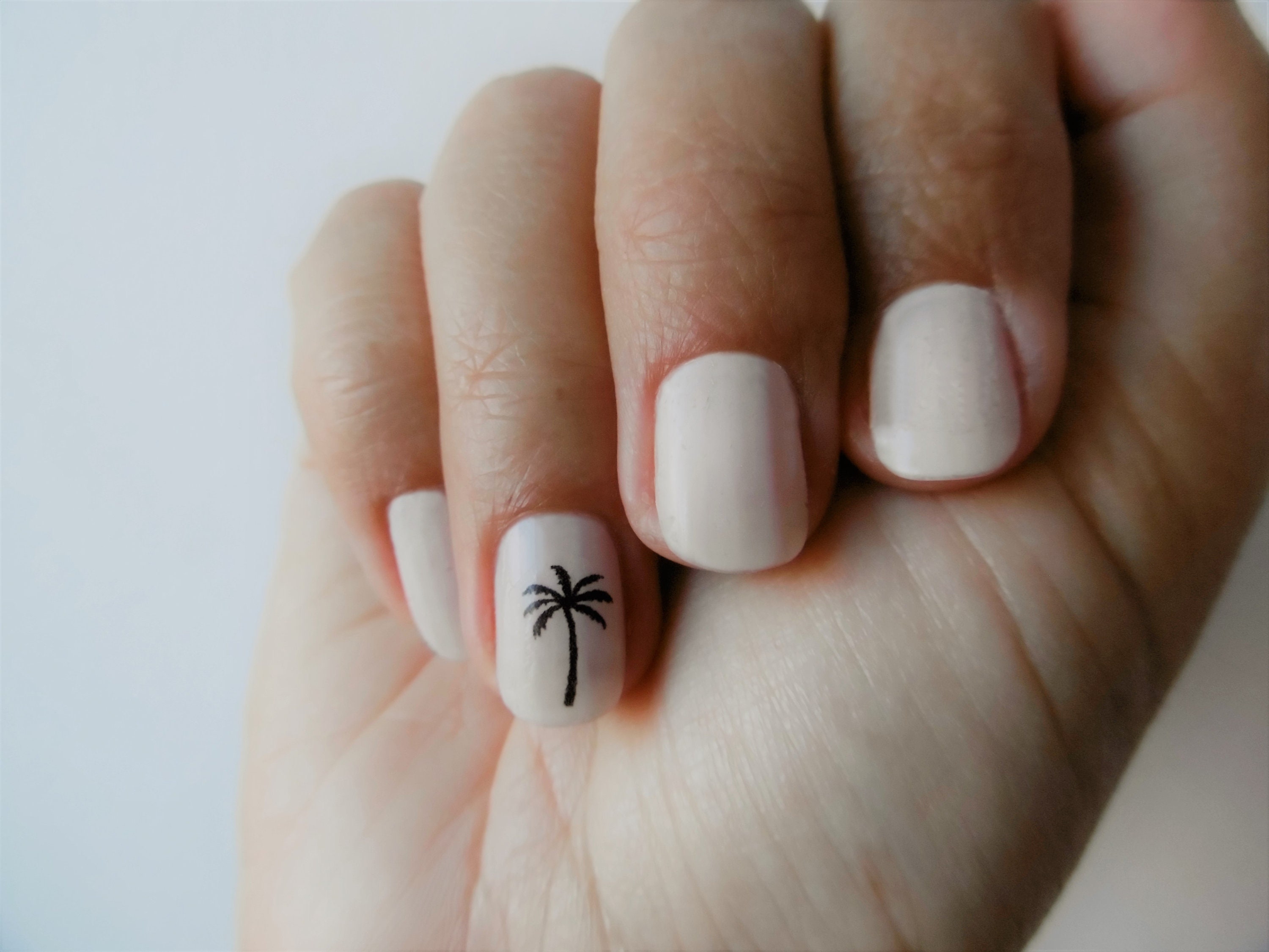 4. Palm Tree Nail Decals - wide 1