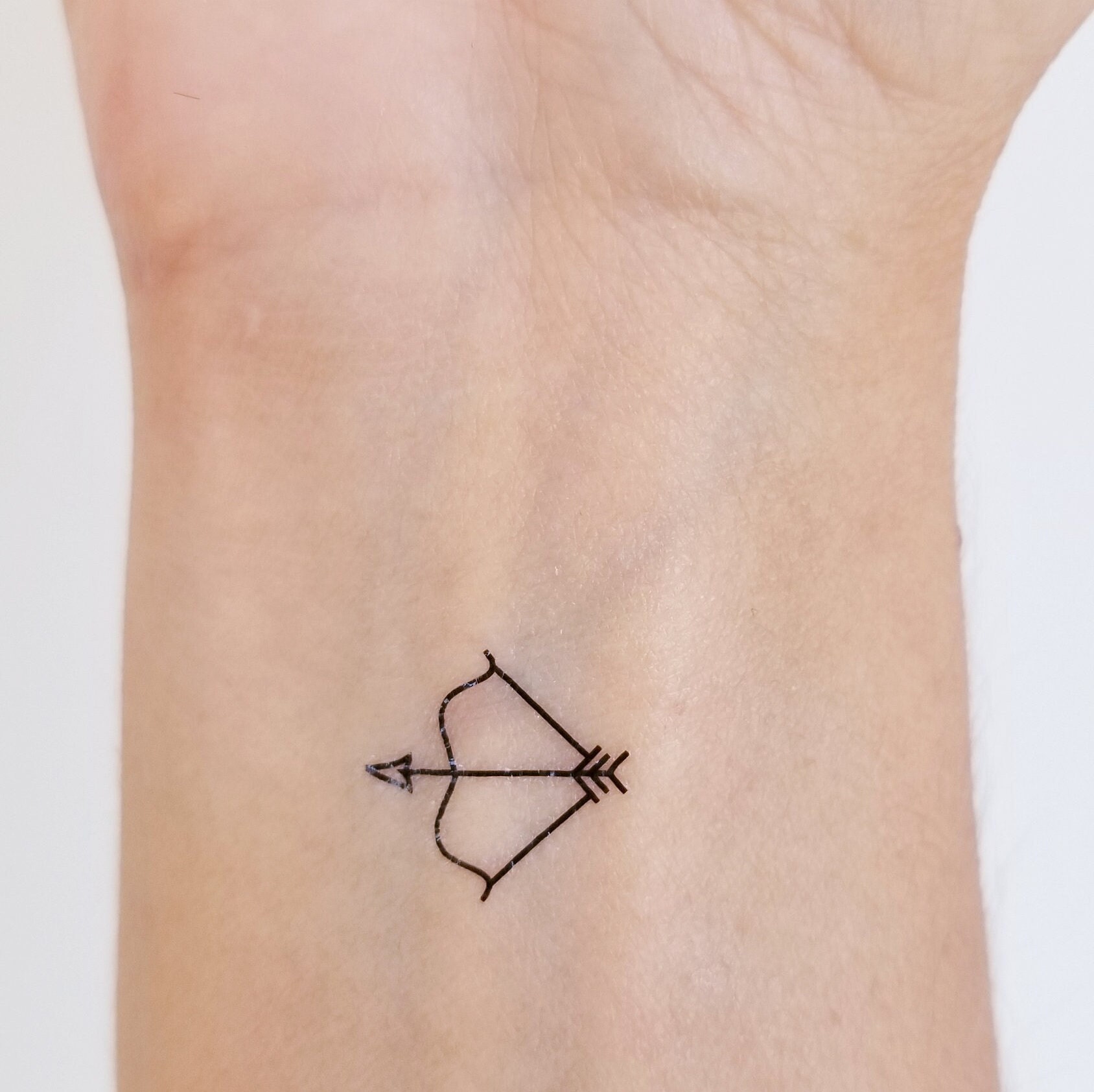 Arrow and Bow Temporary Tattoos set of 6 Minimalist Bow and - Etsy Singapore Arrow and Bow Temporary Tattoos set of 6 Minimalist Bow and - Etsy Singapore
